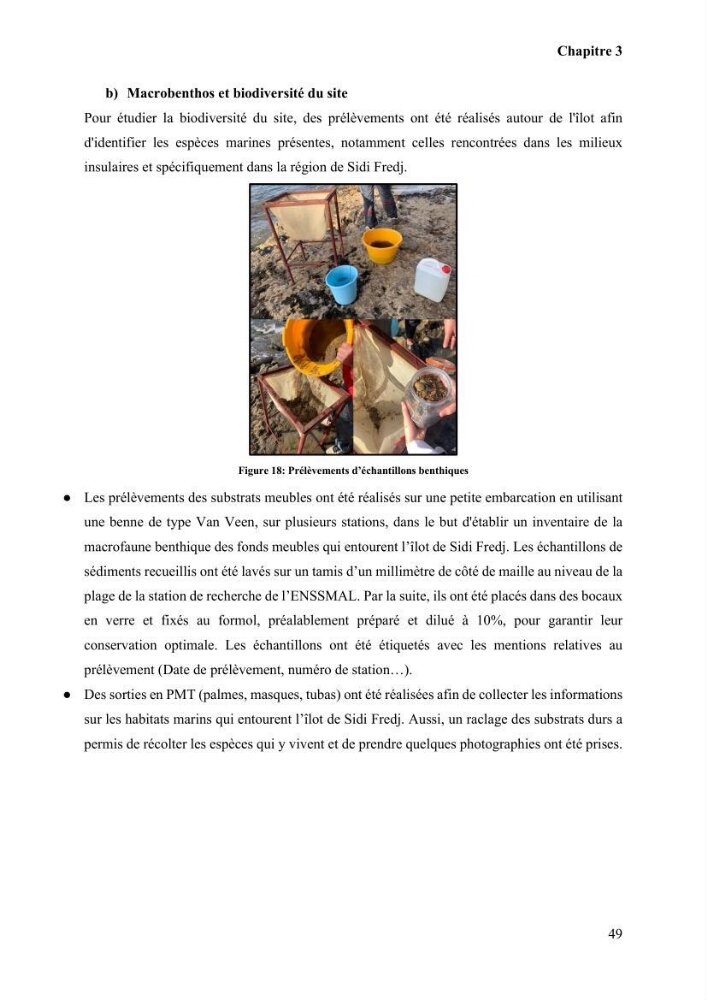 Etude de la vulnérabilité insulaire focus sur l’îlot de Sidi Fredj