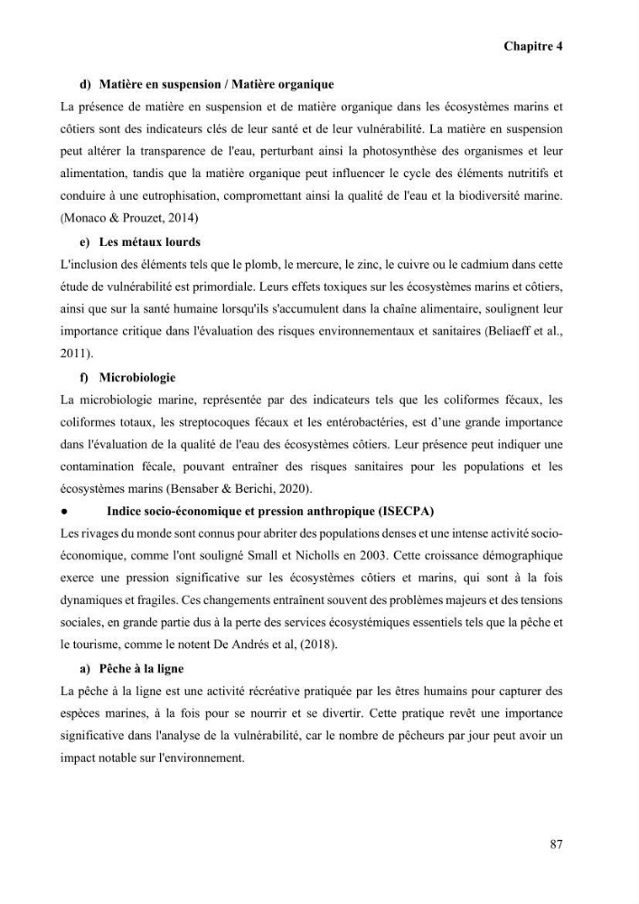 Etude de la vulnérabilité insulaire focus sur l’îlot de Sidi Fredj