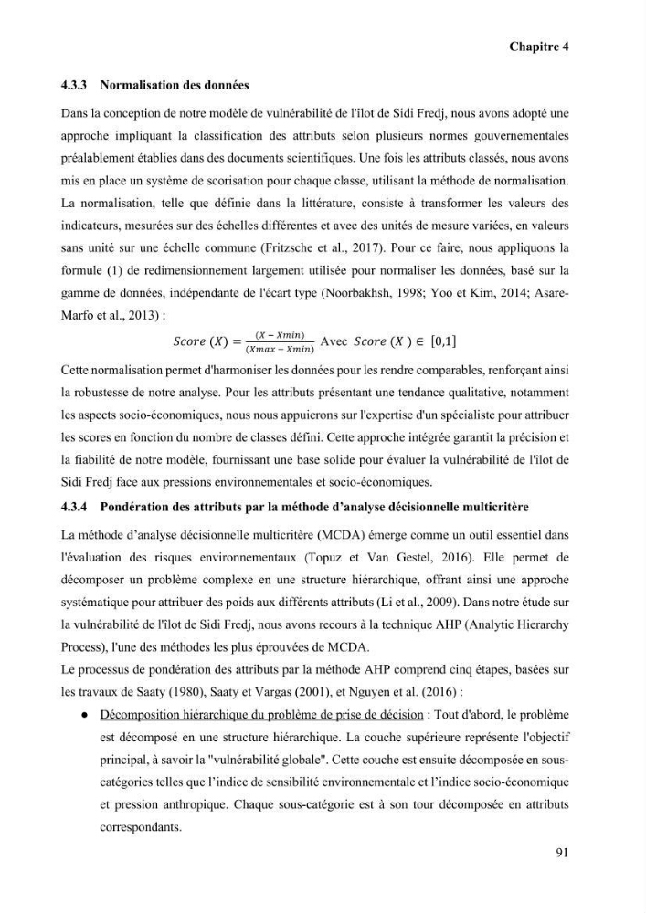 Etude de la vulnérabilité insulaire focus sur l’îlot de Sidi Fredj