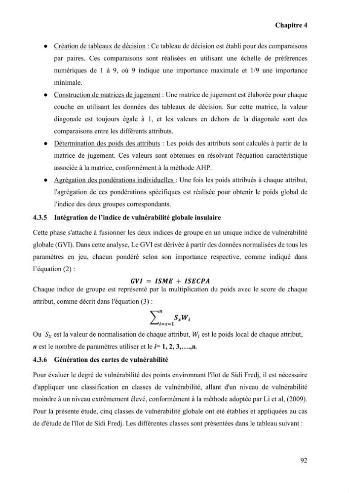 Etude de la vulnérabilité insulaire focus sur l’îlot de Sidi Fredj