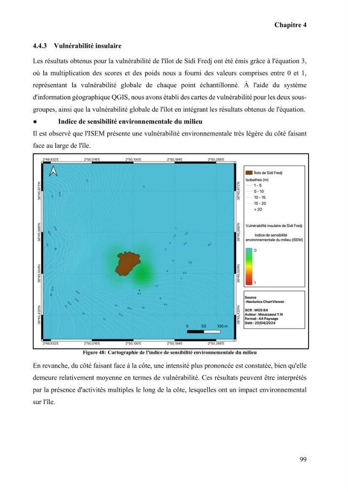 Etude de la vulnérabilité insulaire focus sur l’îlot de Sidi Fredj