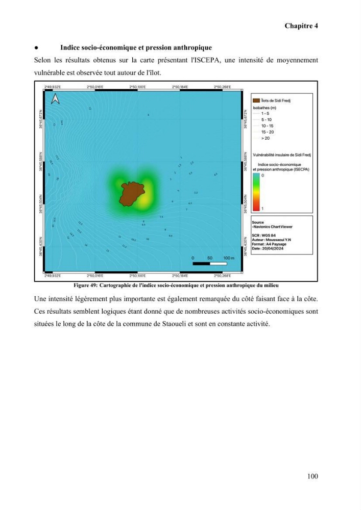 Etude de la vulnérabilité insulaire focus sur l’îlot de Sidi Fredj
