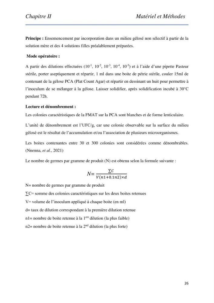 Evaluation de la qualité Organoleptique, Hygiénique et Nutritionnelle du Tilapia (Oreochromis sp.) de deux fermes aquacoles.