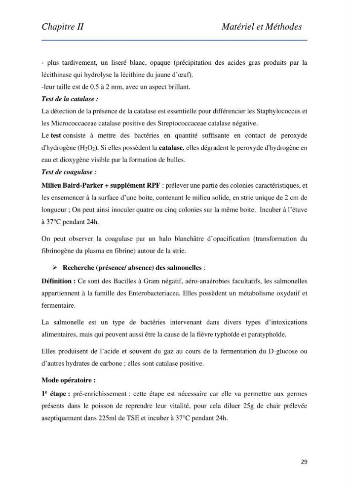 Evaluation de la qualité Organoleptique, Hygiénique et Nutritionnelle du Tilapia (Oreochromis sp.) de deux fermes aquacoles.