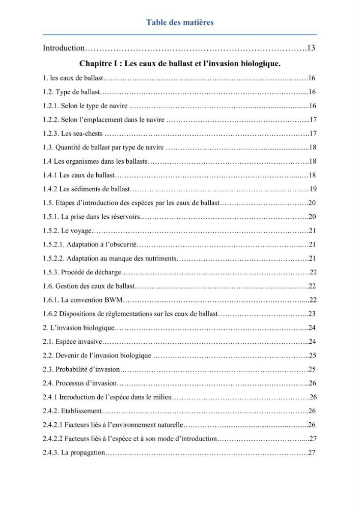 Contribution au développement d\'un modèle probabiliste pour estimer le risque d\'invasion par les eaux de ballast