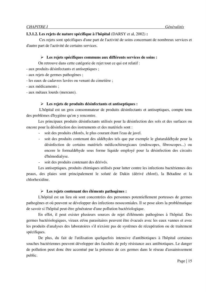 Evaluation des risques sanitaires liés aux déversements des effluents hospitaliers en mer