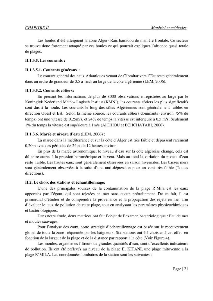 Evaluation des risques sanitaires liés aux déversements des effluents hospitaliers en mer