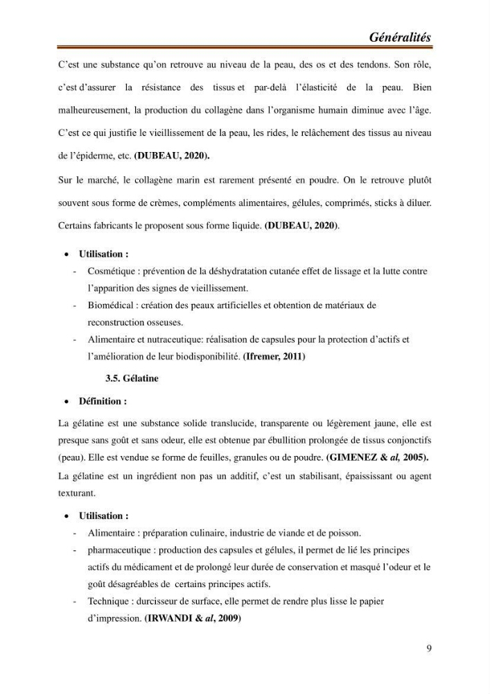 Contribution à l\'étude de la valorisation des coproduits des éspèces halieutique de la pêcherie algérienne: