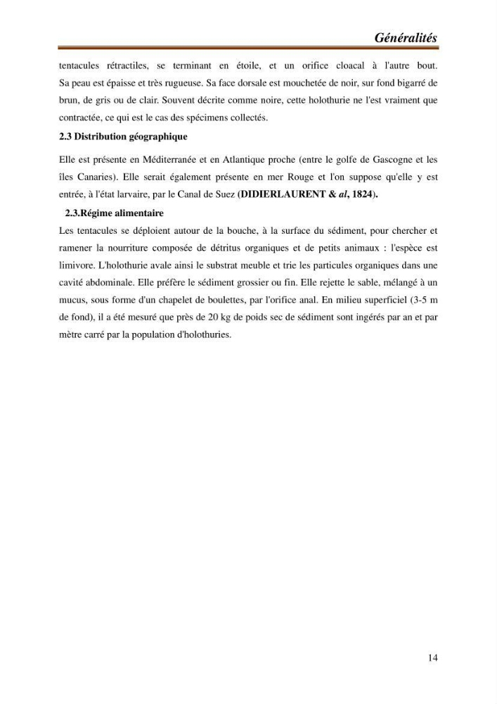Contribution à l\'étude de la valorisation des coproduits des éspèces halieutique de la pêcherie algérienne: