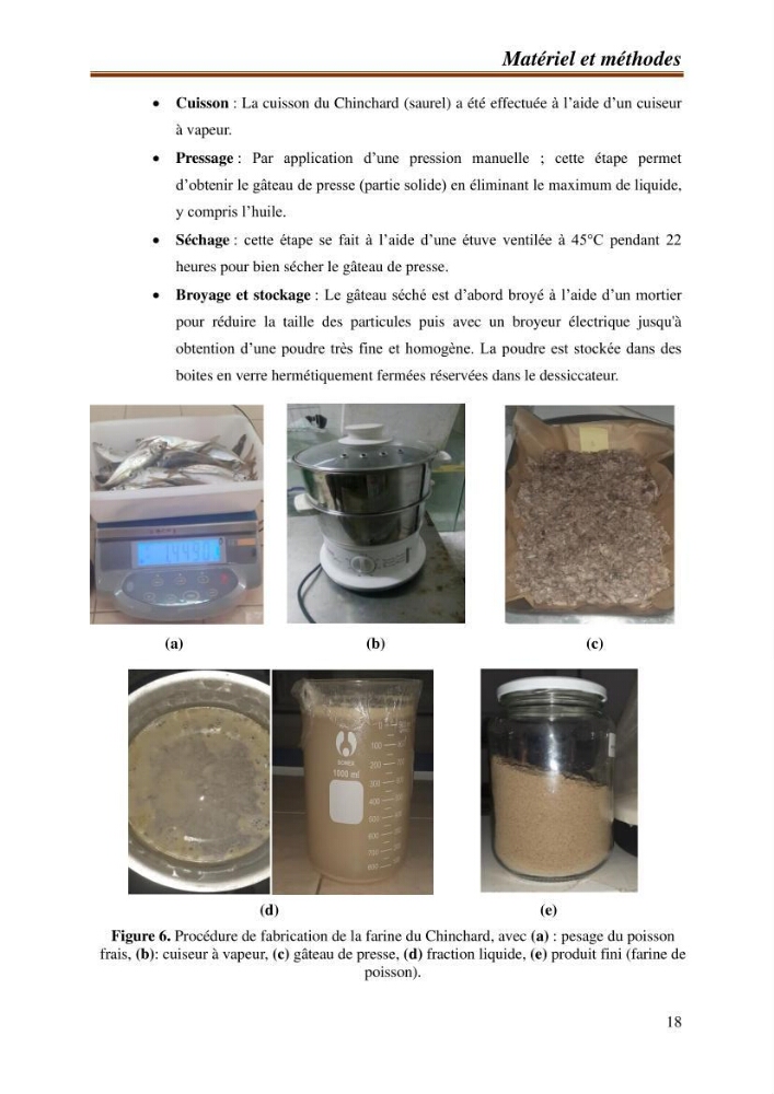 Contribution à l\'étude de la valorisation des coproduits des éspèces halieutique de la pêcherie algérienne: