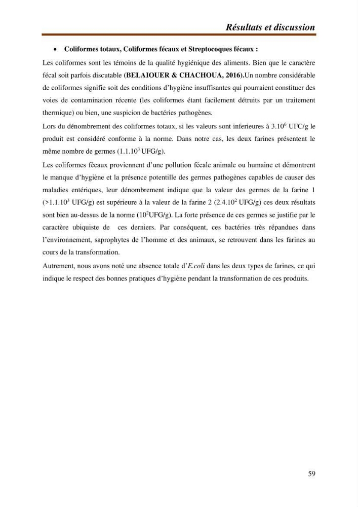 Contribution à l\'étude de la valorisation des coproduits des éspèces halieutique de la pêcherie algérienne: