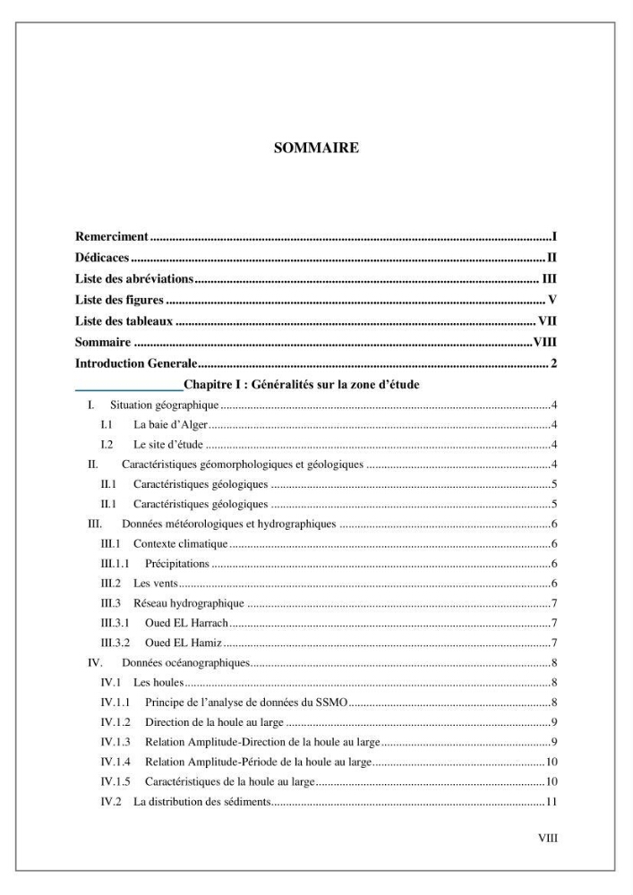 Etude de protection et d\'aménagement de la zone de Verte Rive-Bordj El Kiffan