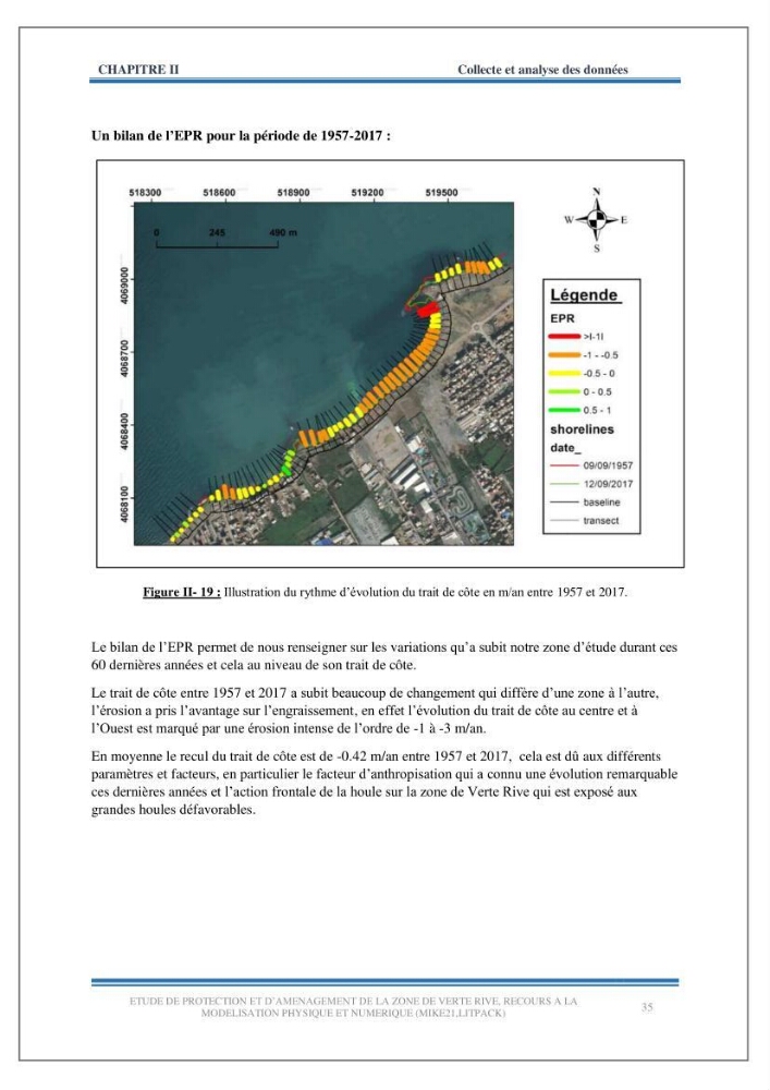 Etude de protection et d\'aménagement de la zone de Verte Rive-Bordj El Kiffan