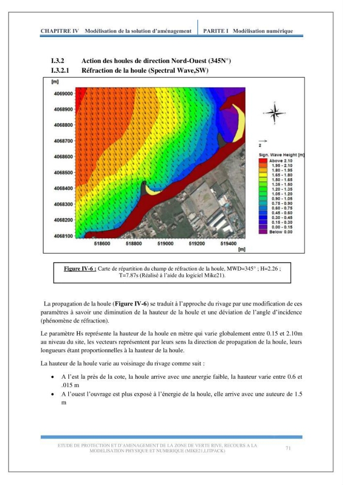 Etude de protection et d\'aménagement de la zone de Verte Rive-Bordj El Kiffan