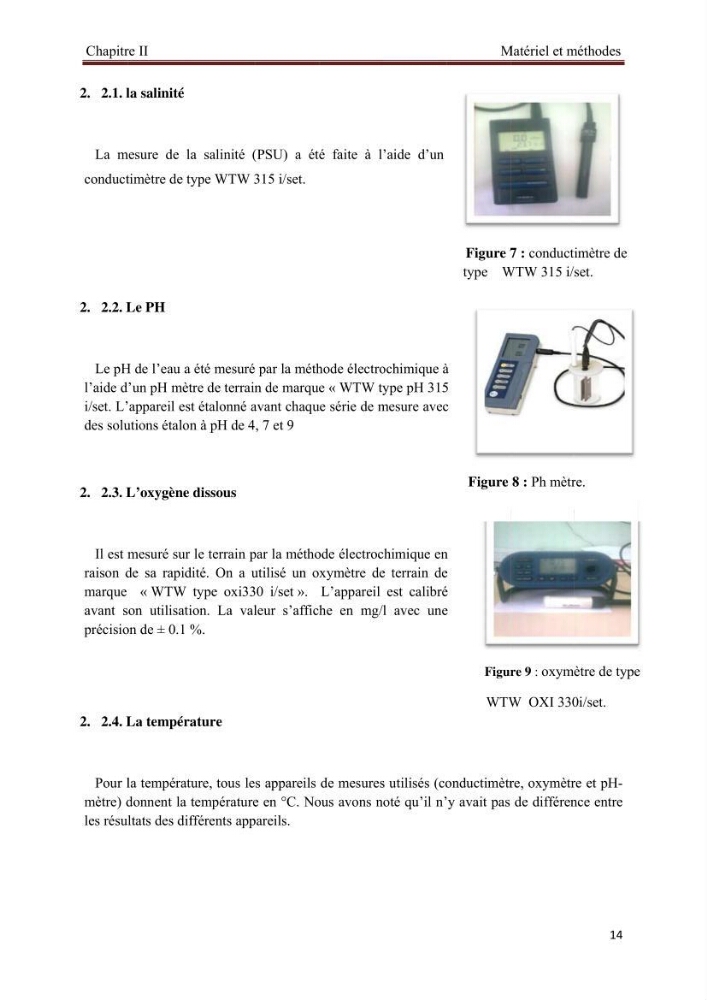 Analyse des sels nuritifs dans le port de Sidi-Fredj