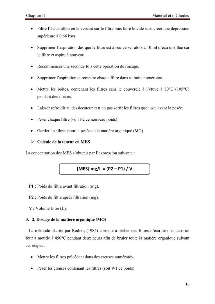 Analyse des sels nuritifs dans le port de Sidi-Fredj