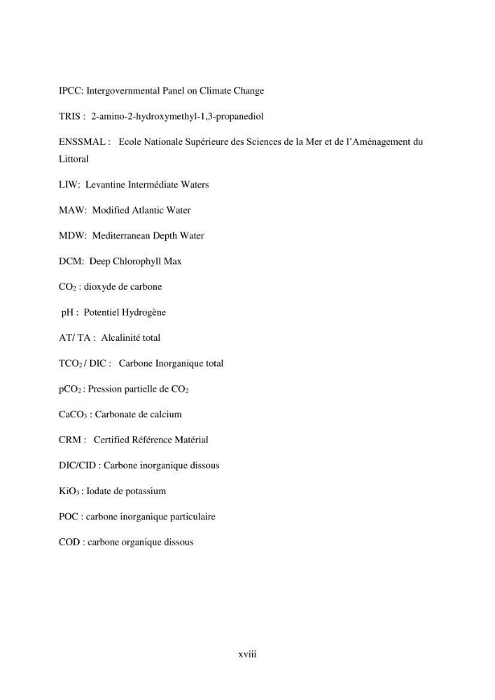 Contribution à l’étude du cycle annuel des flux air-mer en CO2 et à l’évaluation de l’état d’eutrophisation de la baie de Bou Ismail