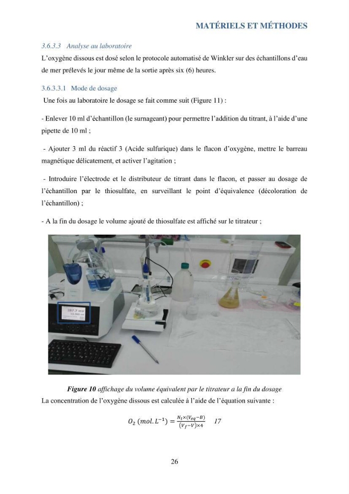 Contribution à l’étude du cycle annuel des flux air-mer en CO2 et à l’évaluation de l’état d’eutrophisation de la baie de Bou Ismail