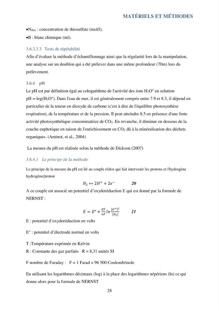 Contribution à l’étude du cycle annuel des flux air-mer en CO2 et à l’évaluation de l’état d’eutrophisation de la baie de Bou Ismail