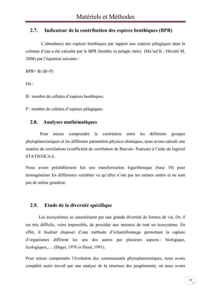 Contribution à l\'étude du phytoplancton nocif dans des zones confinées de la région d\'Alger( port et plage d\'Eldjamila,port et plage de Sidi fredj
