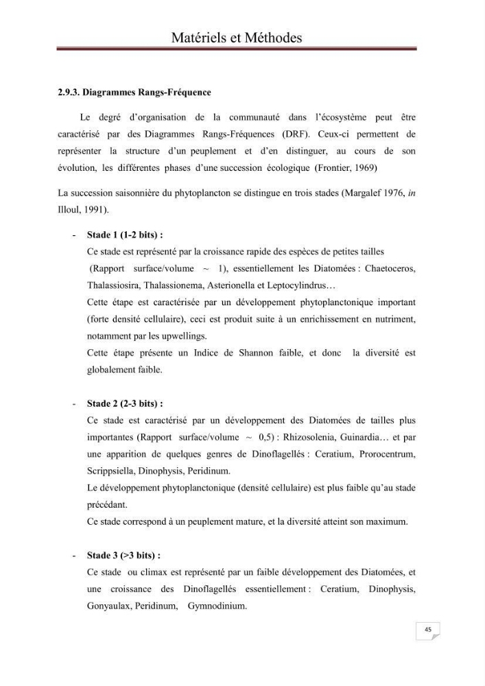 Contribution à l\'étude du phytoplancton nocif dans des zones confinées de la région d\'Alger( port et plage d\'Eldjamila,port et plage de Sidi fredj