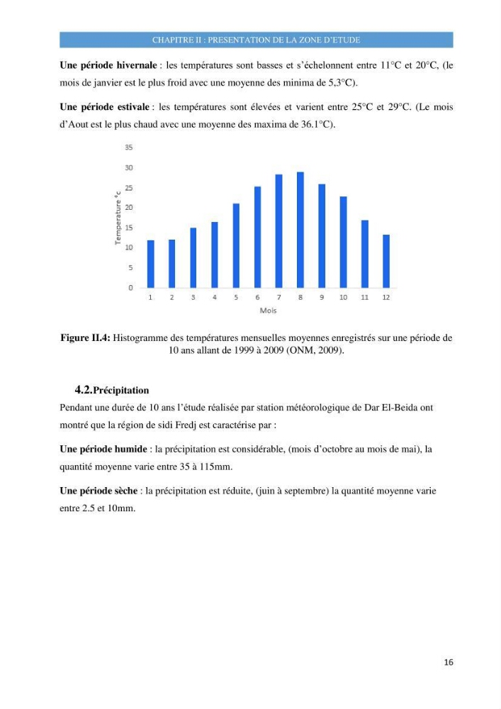 Evolution morphodynamique de la plage de Sidi-Fredj: modelisation hydrodynamique et cinématique du trait de côte