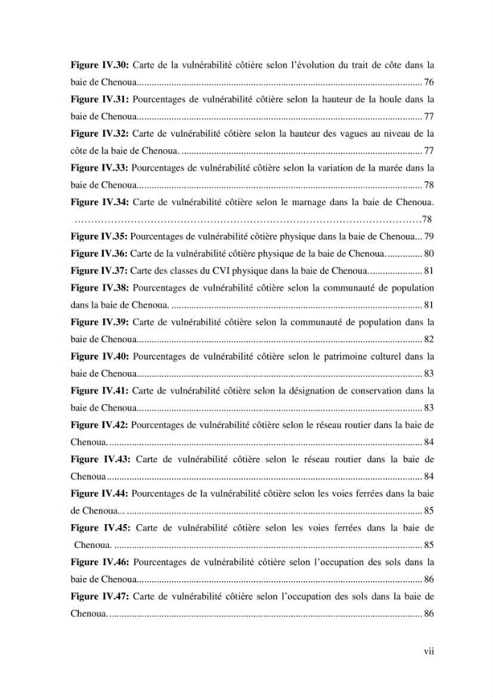 Effet de l\'urbanisation sur l\'évolution des côtes