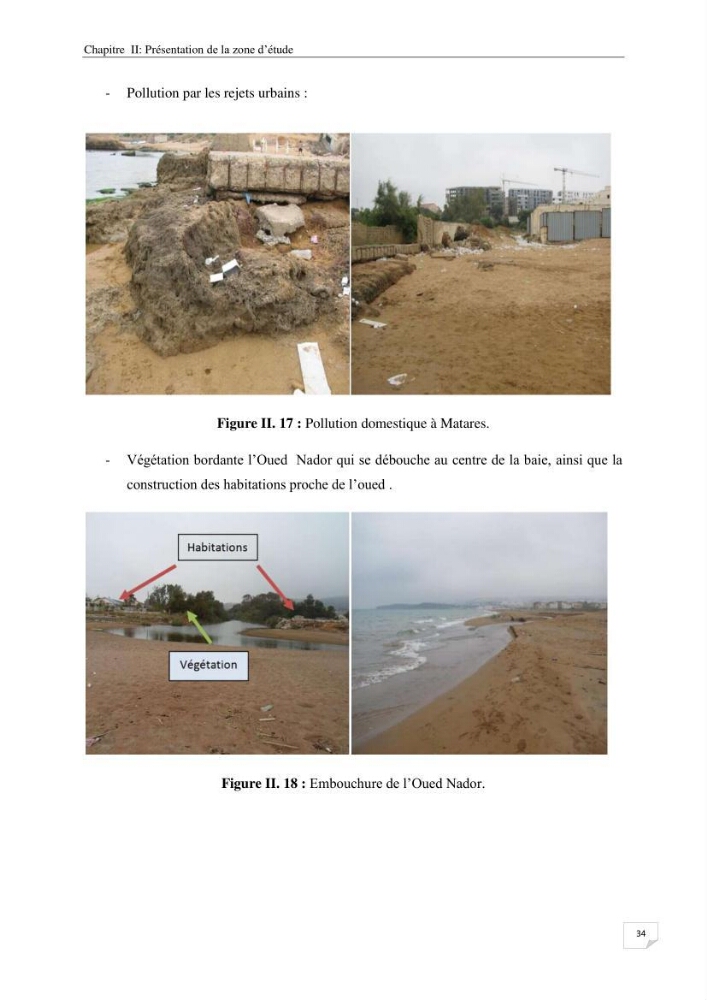 Effet de l\'urbanisation sur l\'évolution des côtes