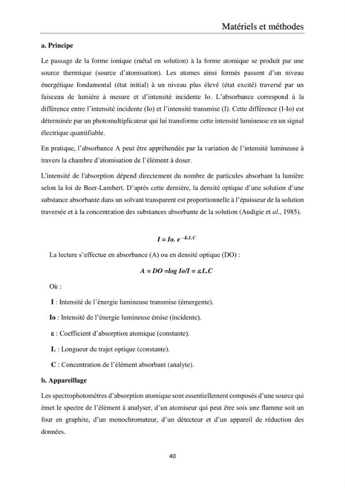Etude de la bioaccumulation des métaux traces par trois poissons démersaux dans le golfe de Ghazaouet: