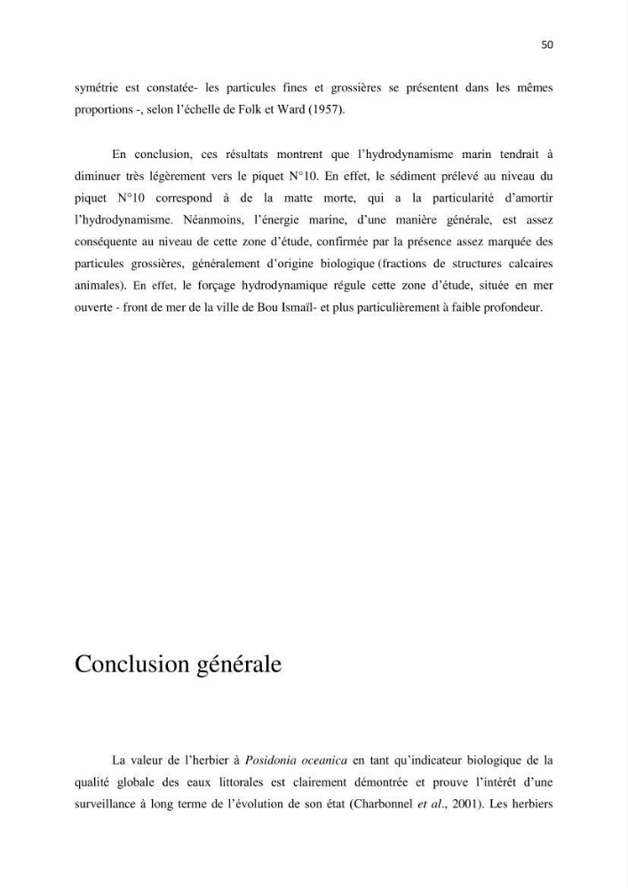 La mise en place d\'un réseau de surveillance de l\'herbier à posidonia oceanica de Boui-Ismail