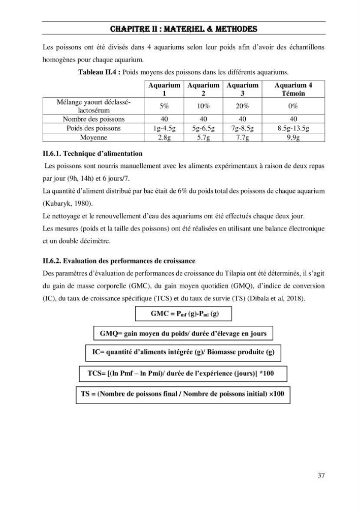 Valorisation des sous-produits de l\'industrie laitières (DANONE) en vue de la fabrication d\'un aliment aquacole: