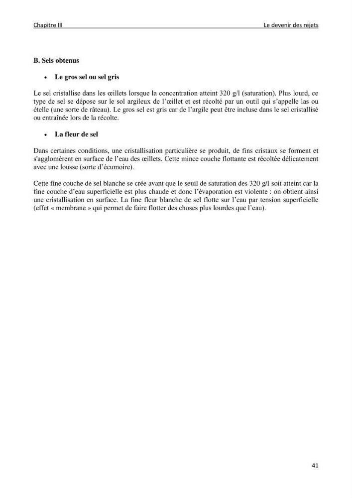 Impact des rejets de dessalement sur la qualité des eaux de mer ( cas des trois stations: cap djenat, El hamma, Fouka