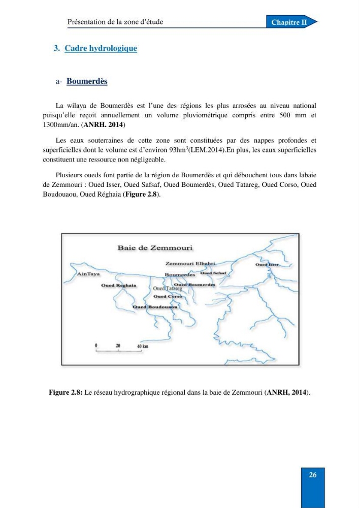 Contribution à la connaissance de la morphologie et de la dynamique sédimentaire du littoral centre de l\'Algèrie
