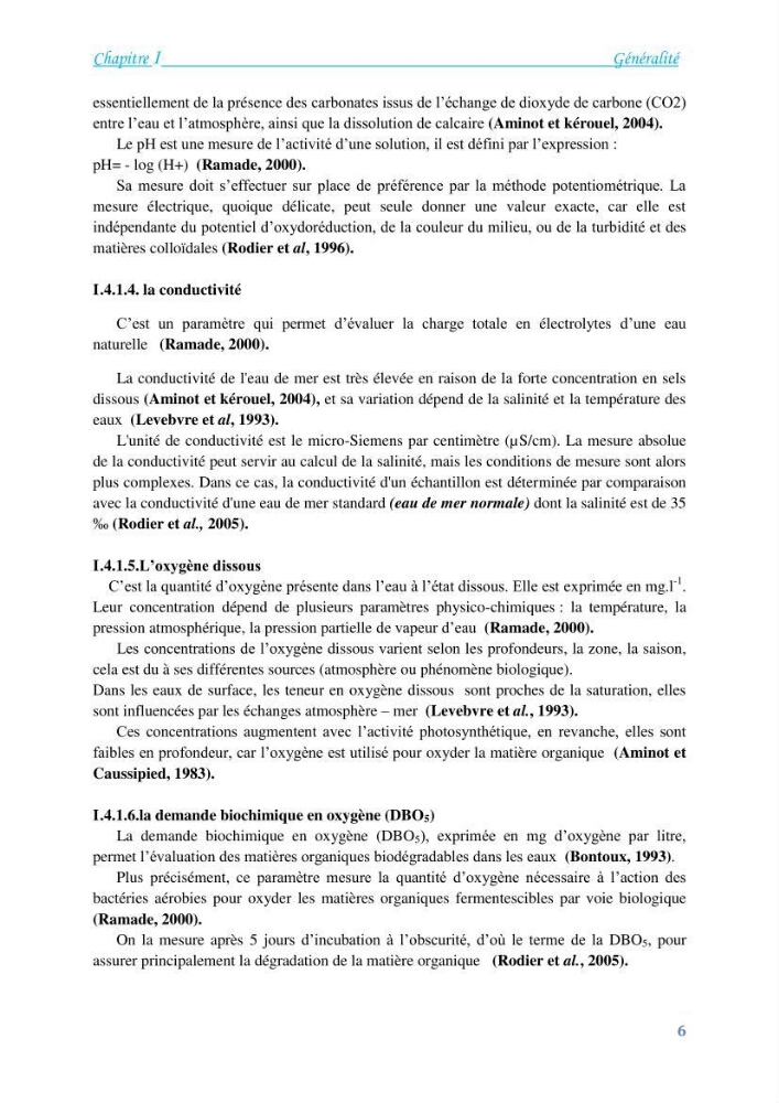 Détermination de l\'influence du rejet des eaux usées épurées par la STEP de Tipaza sur les caractéristiques physico-chimiques et bactériologiques des eaux de mer, cas de la plage de Chenoua