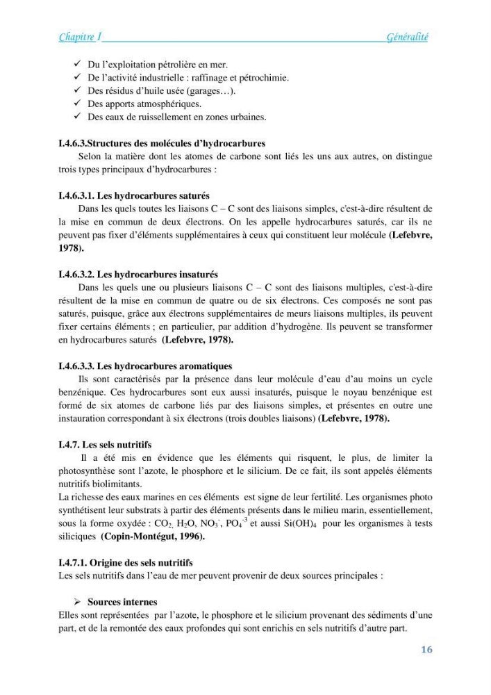 Détermination de l\'influence du rejet des eaux usées épurées par la STEP de Tipaza sur les caractéristiques physico-chimiques et bactériologiques des eaux de mer, cas de la plage de Chenoua