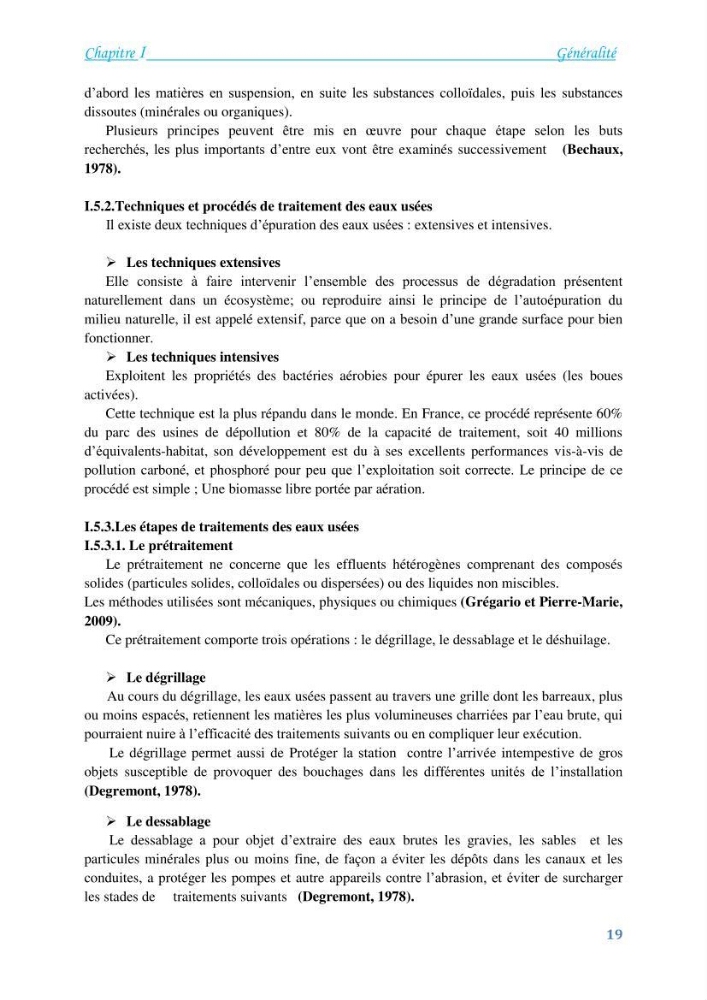 Détermination de l\'influence du rejet des eaux usées épurées par la STEP de Tipaza sur les caractéristiques physico-chimiques et bactériologiques des eaux de mer, cas de la plage de Chenoua