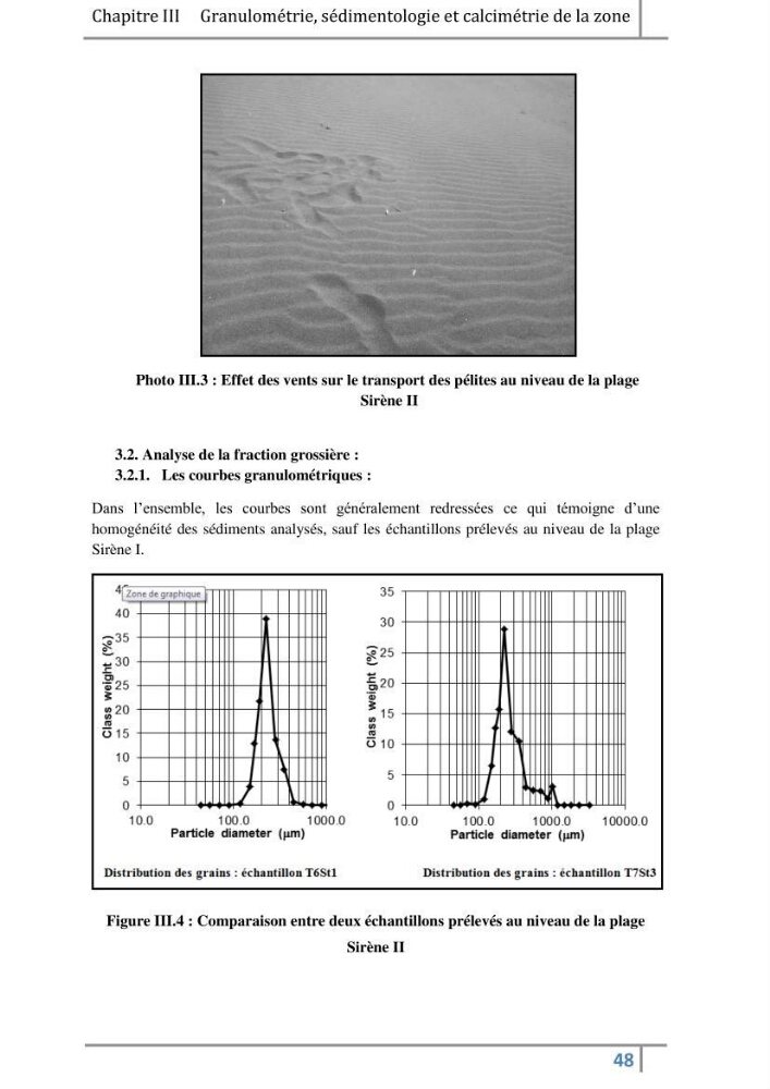 Morphodynamique et modélisation hydro-sédimentaire des plages du littoral centre Algérois « cas de la frange côtière Bordj El Kiffan »