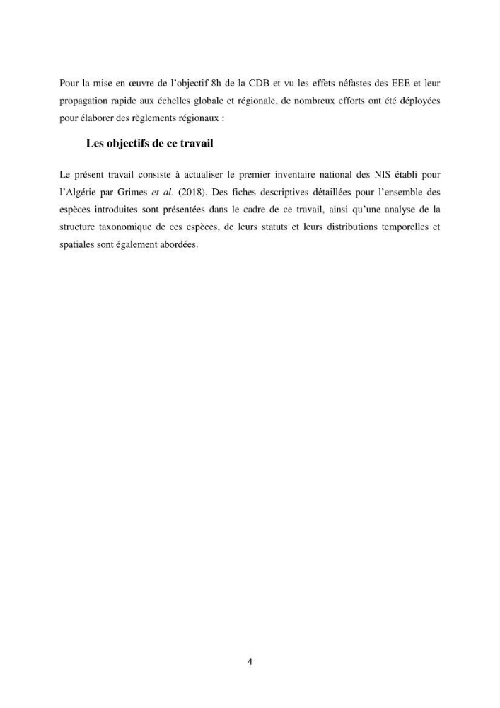 Distribution géographique et caractérisation de quelques espèces non indigènes de la côte algérienne
