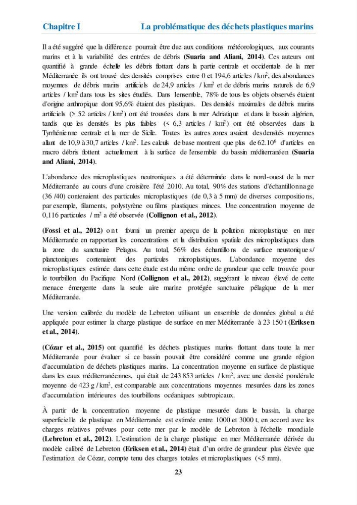 Etude de l\'évaluation quantitative et qualitative des microplastiques sur les côtes algériennes