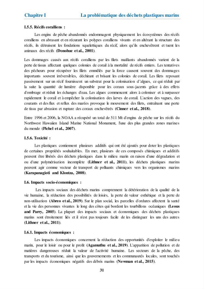 Etude de l\'évaluation quantitative et qualitative des microplastiques sur les côtes algériennes