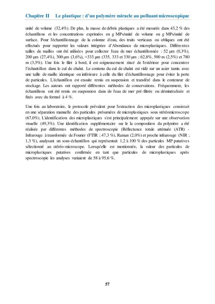 Etude de l\'évaluation quantitative et qualitative des microplastiques sur les côtes algériennes