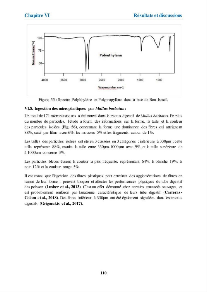 Etude de l\'évaluation quantitative et qualitative des microplastiques sur les côtes algériennes