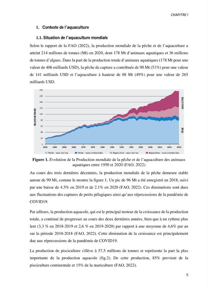 Effet de l’élevage en système biofloc sur les performances zootechniques et physiologiques du Tilapia « Oreochromis niloticus »