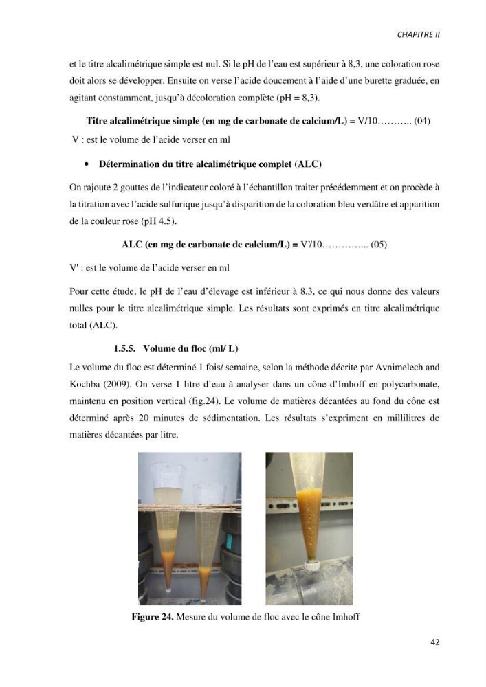 Effet de l’élevage en système biofloc sur les performances zootechniques et physiologiques du Tilapia « Oreochromis niloticus »