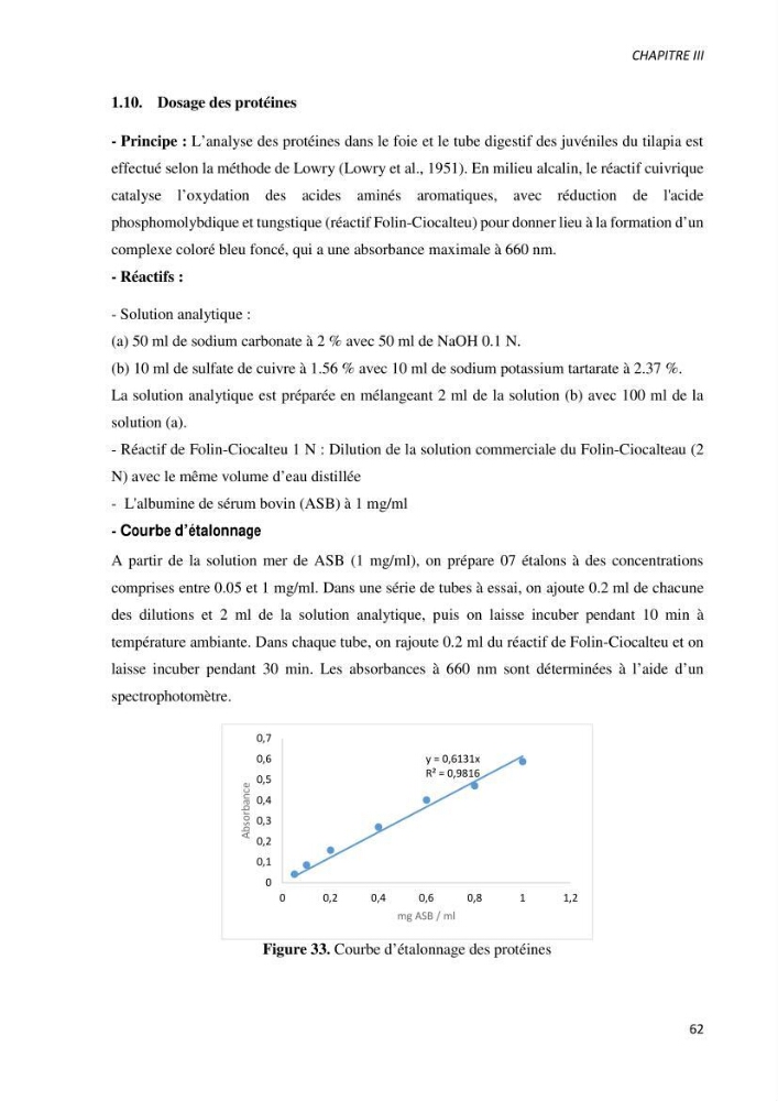 Effet de l’élevage en système biofloc sur les performances zootechniques et physiologiques du Tilapia « Oreochromis niloticus »