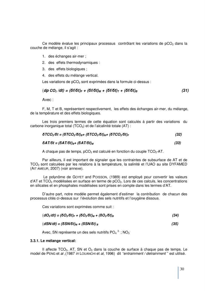 Etude du cycle biogéochimique du carbone dans le bassin algéro-provençal: