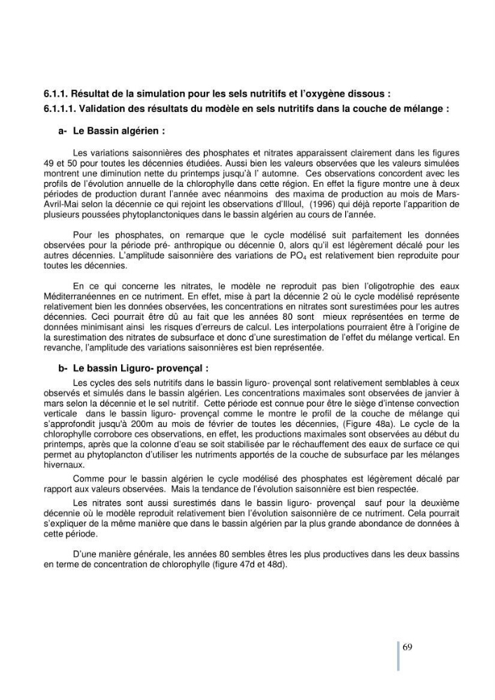 Etude du cycle biogéochimique du carbone dans le bassin algéro-provençal: