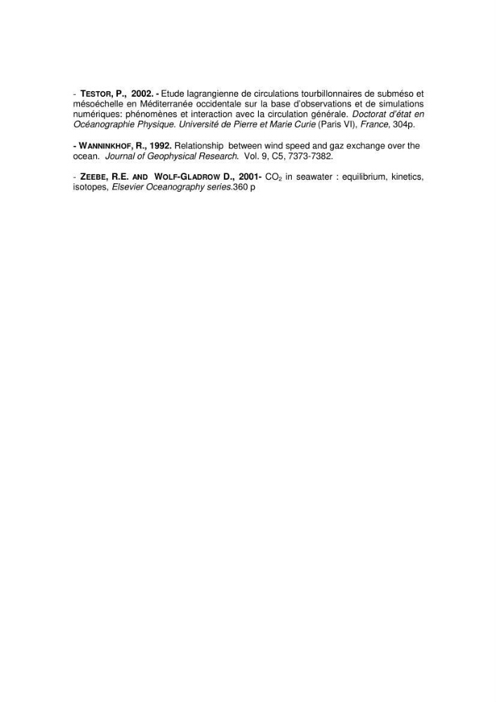 Etude du cycle biogéochimique du carbone dans le bassin algéro-provençal: