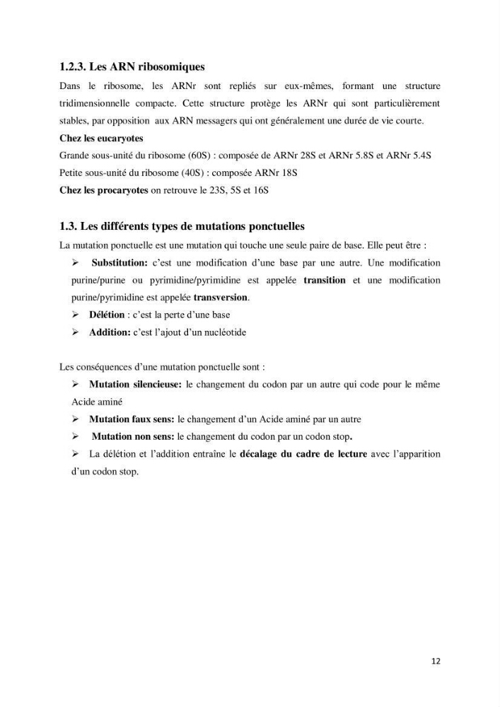 Biologie moléculaire et génie génétique 2: support de cours