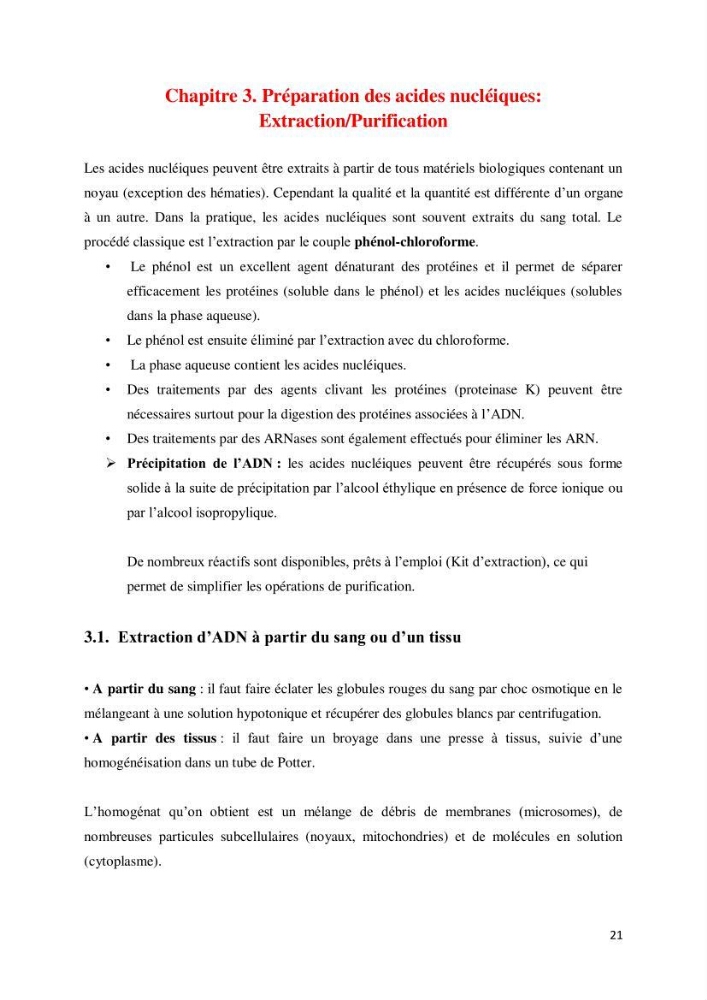 Biologie moléculaire et génie génétique 2: support de cours